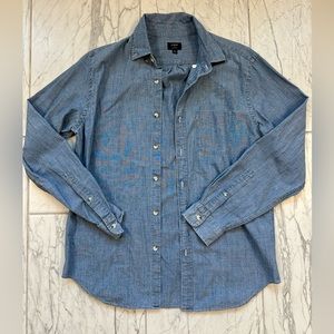 J crew mens chambray shirt
